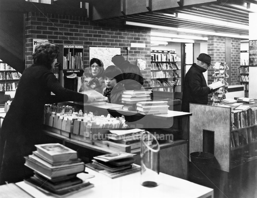 Strelley Road Library, Strelley Road, Nottingham, 1977