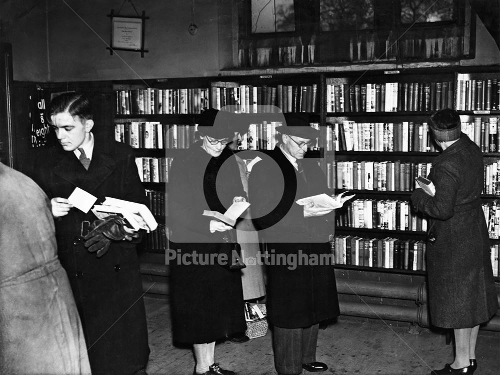 Wollaton Branch Library, Russell School, Wollaton, Nottingham, 1943