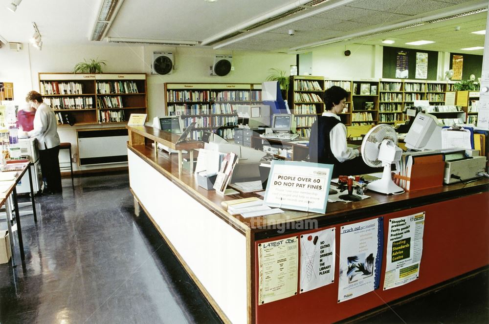 Wollaton Branch Library, Bramcote Lane, Wollaton, Nottingham, 2000