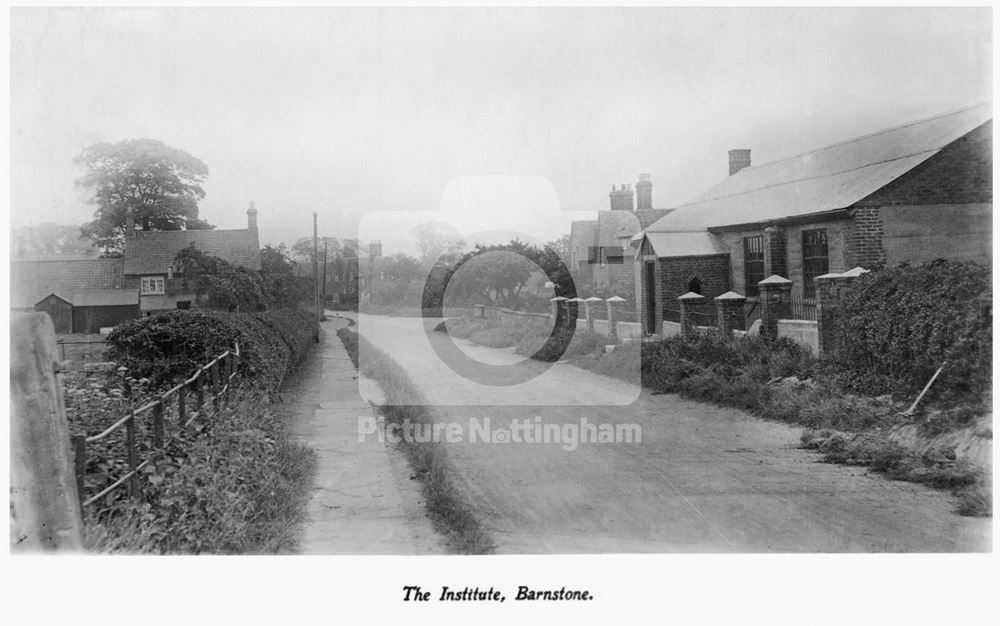 The Institute, Barnstone, 1926