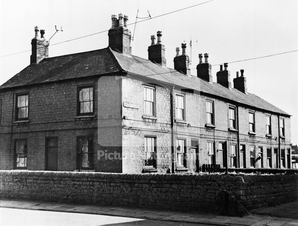 Watford Terrace, Commercial Road, Bulwell, Nottingham, c 1960