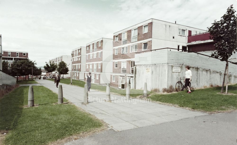 Connaught Gardens, Radford, Nottingham, 1982