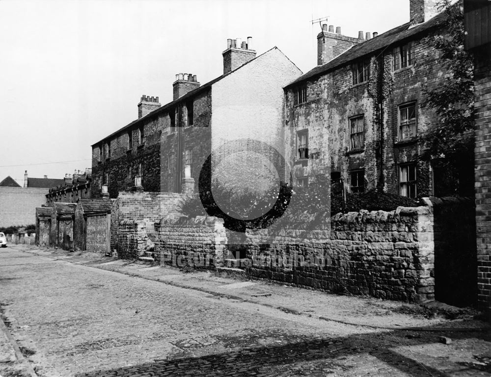 Court Street, Hyson Green, Nottingham, 1961