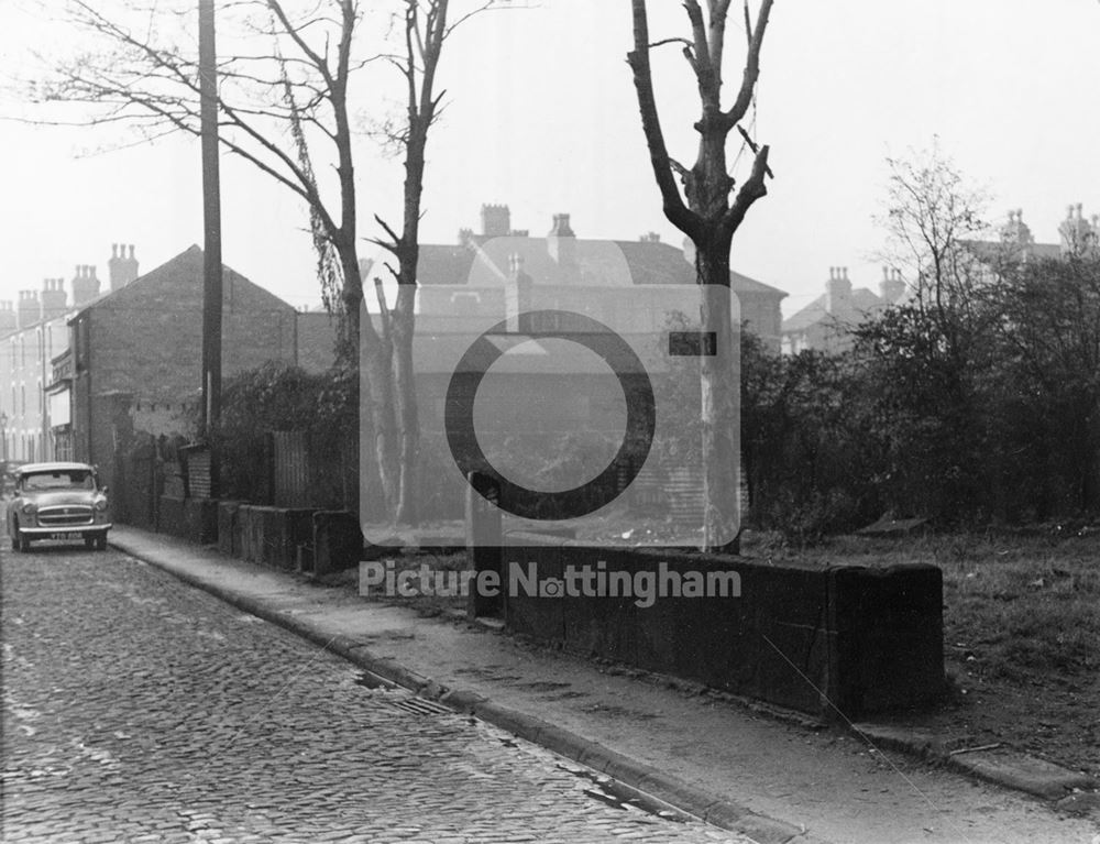 Cornhill Street, Hyson Green, Nottingham, 1958