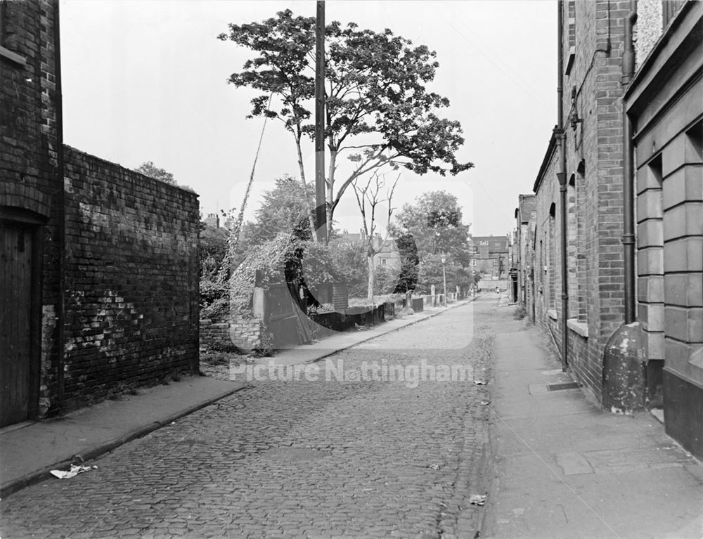 Cornhill Street, Hyson Green, Nottingham, 1961