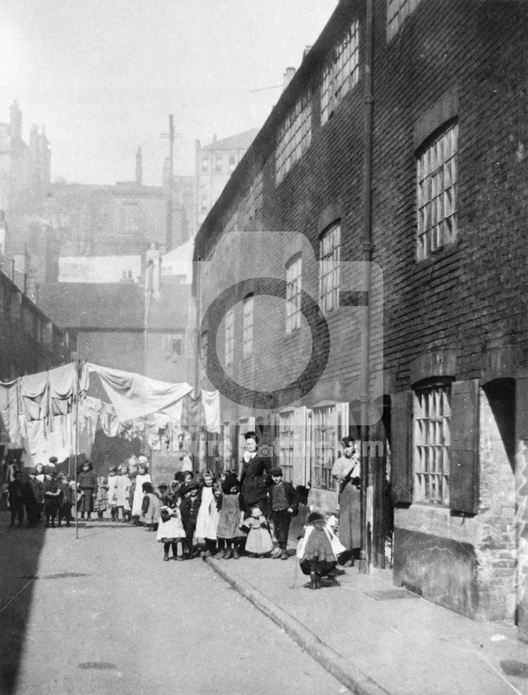 Crossland Place, Nottingham, c 1910