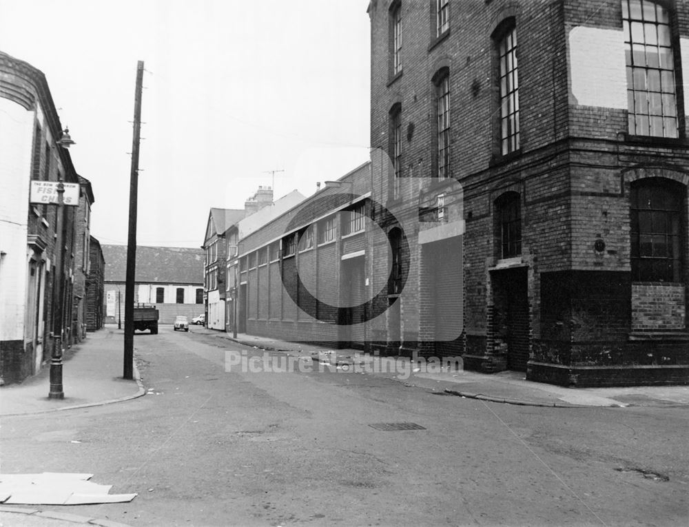 Deering Street, Meadows, Nottingham, 1971