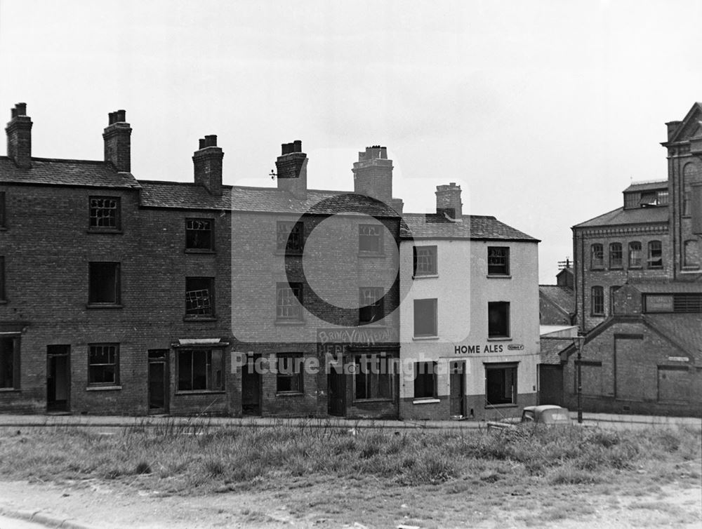 Denman Street, Nottingham, 1958