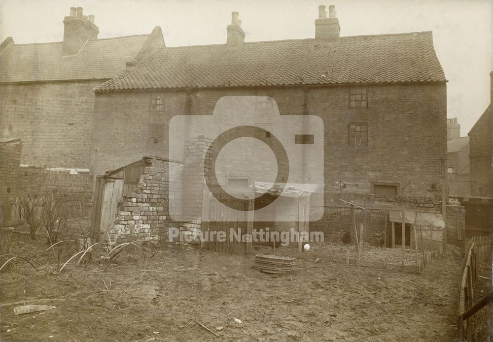 Deakins Place, St Peters Street, Radford, Nottingham, c 1912