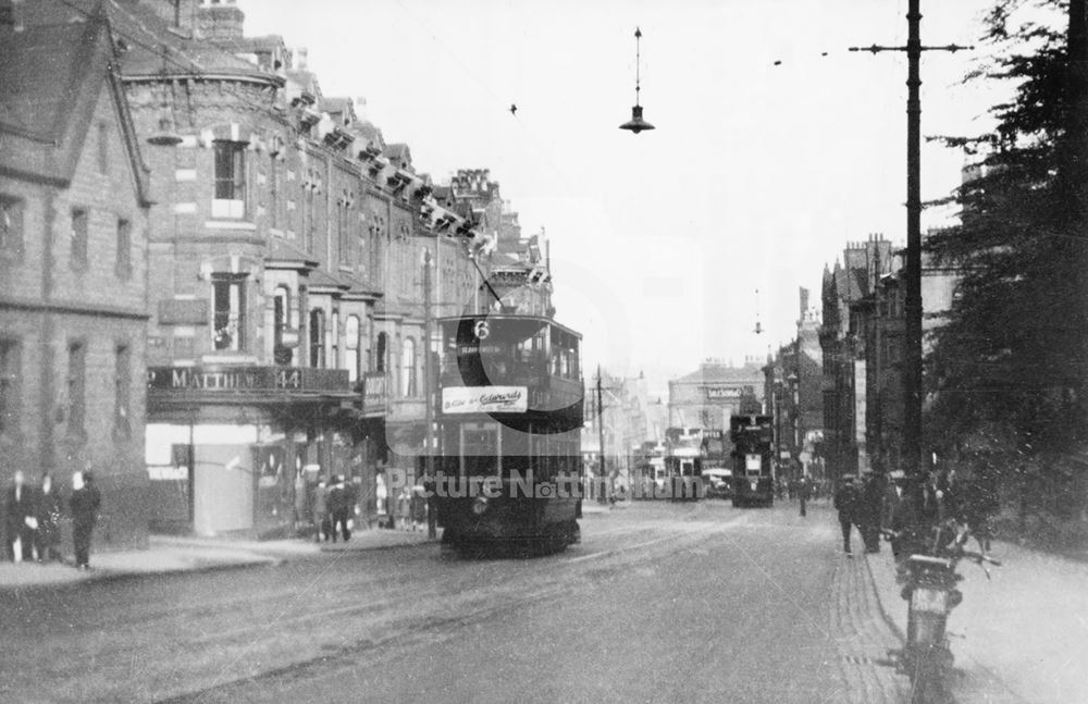 Derby Road, Nottingham, 1929