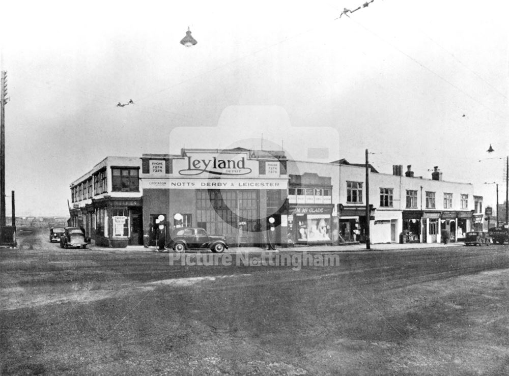 Derby Road, Nottingham, 1948