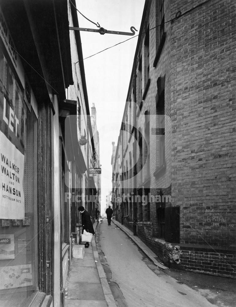 Drury Hill, Nottingham, 1968