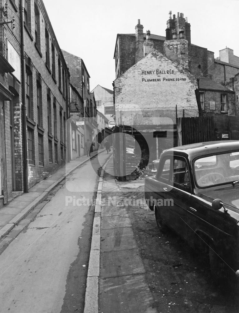 Drury Hill, Nottingham, 1968