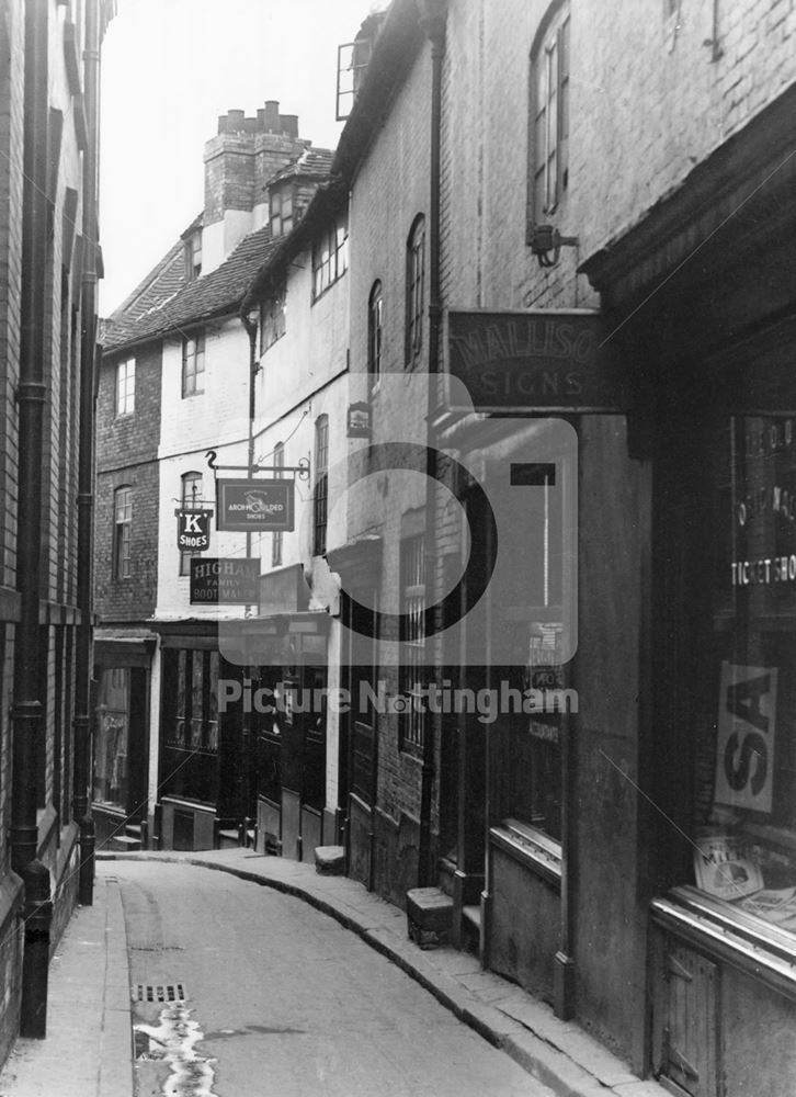 Drury Hill, Nottingham, c 1939