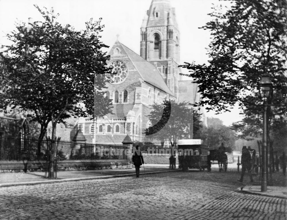 Forest Road East, Nottingham, c 1880