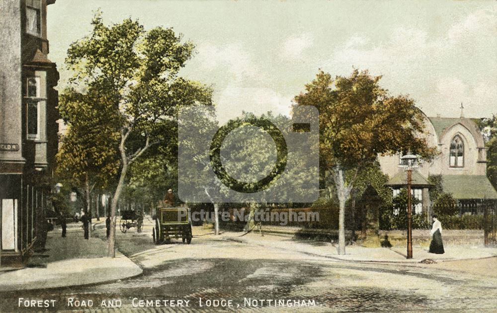 Forest Road East, Nottingham, c 1906