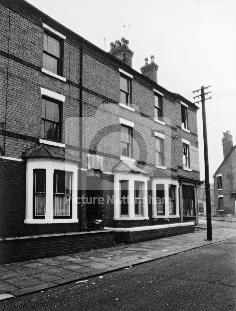 Garfield Road, Radford, Nottingham, 1975