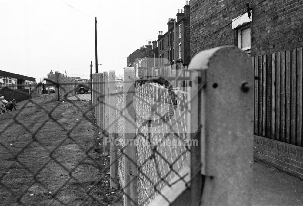 Fisher Street, Hyson Green, Nottingham, 1975