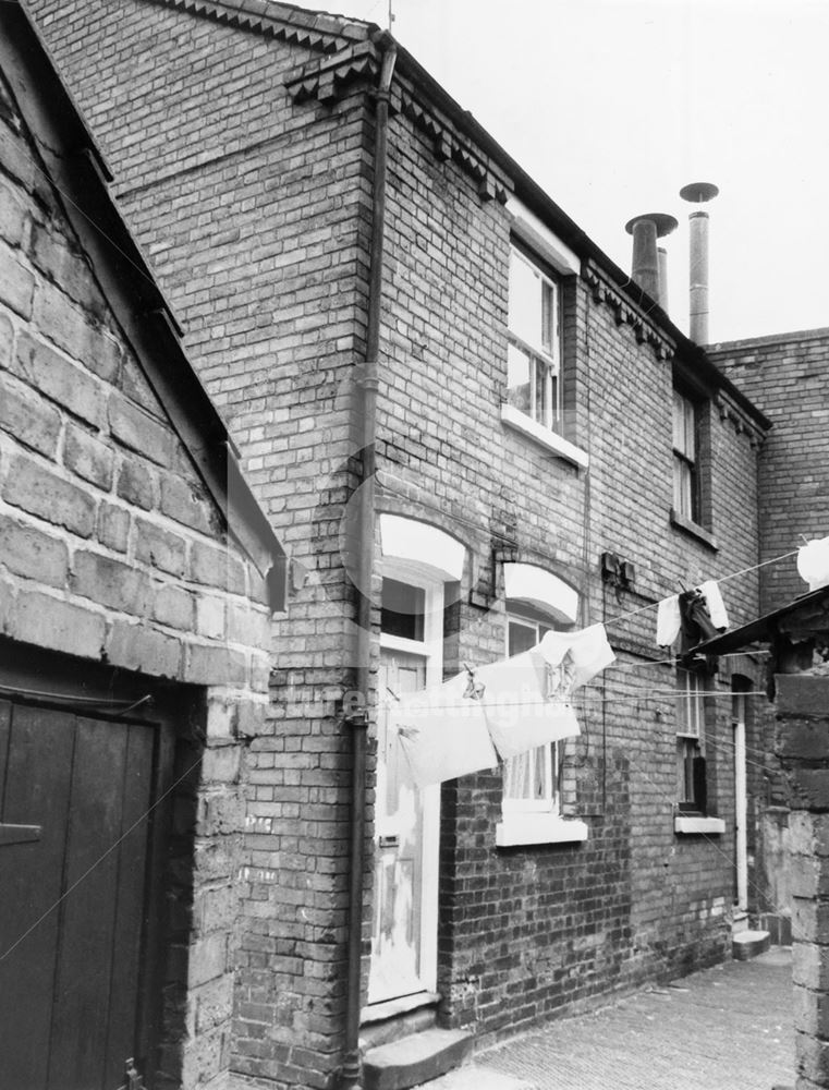 Ward's Yard, Faraday Road, Radford, Nottingham, 1976