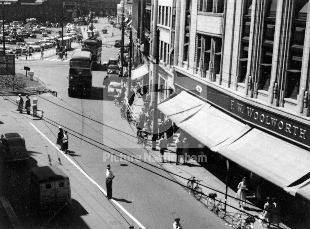 Greyfriar Gate, Nottingham, c 1950s