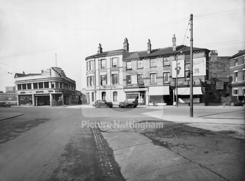 Greyfriar Gate, Nottingham, c 1953