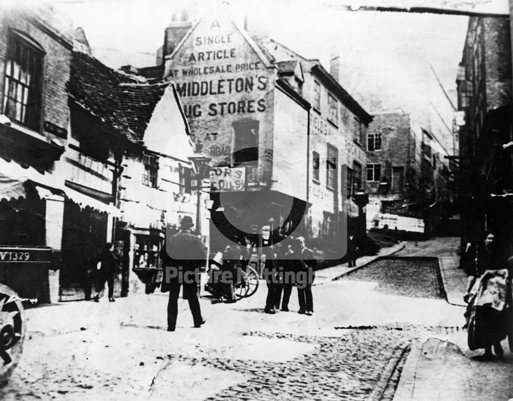 Garners Hill, Nottingham, 1895