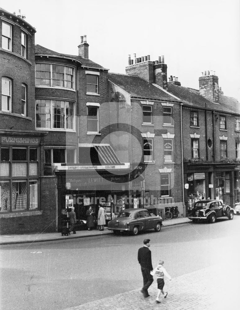 Friar Lane, Nottingham, 1950s