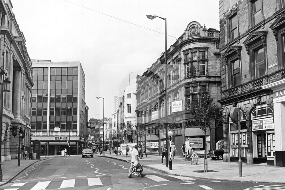 High Street, Nottingham, 1973