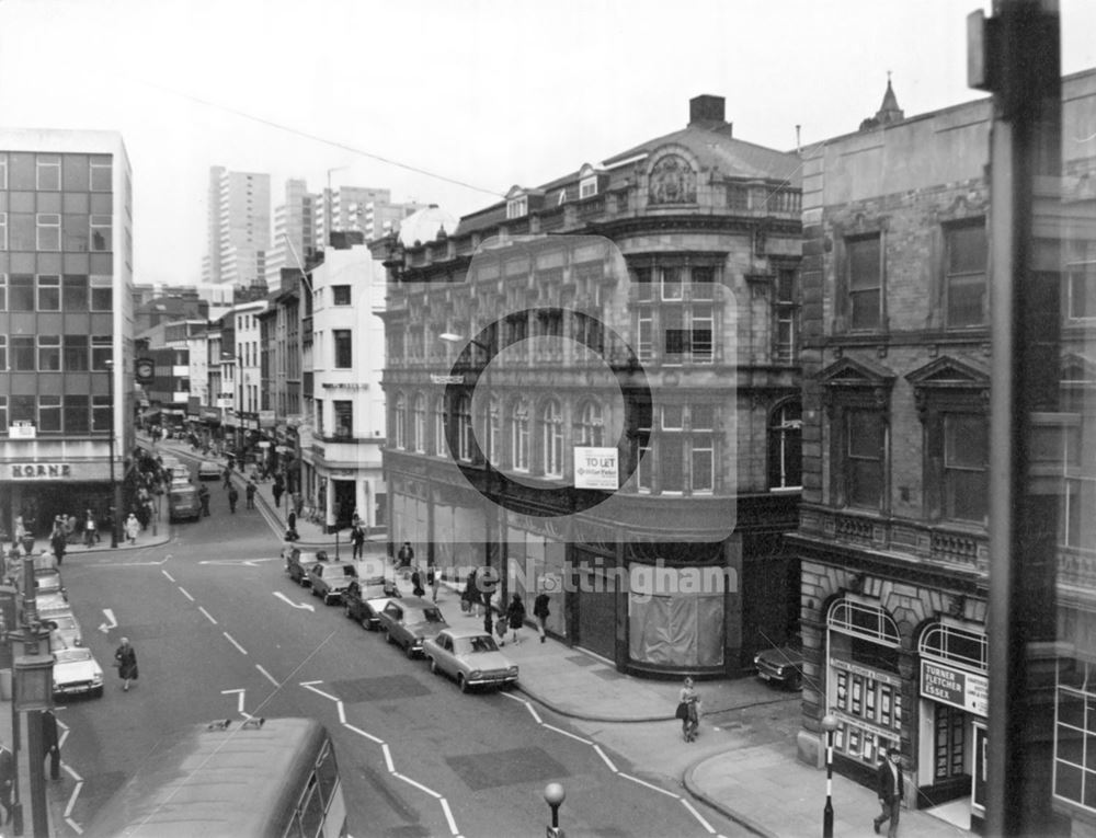 High Street, Nottingham, 1972