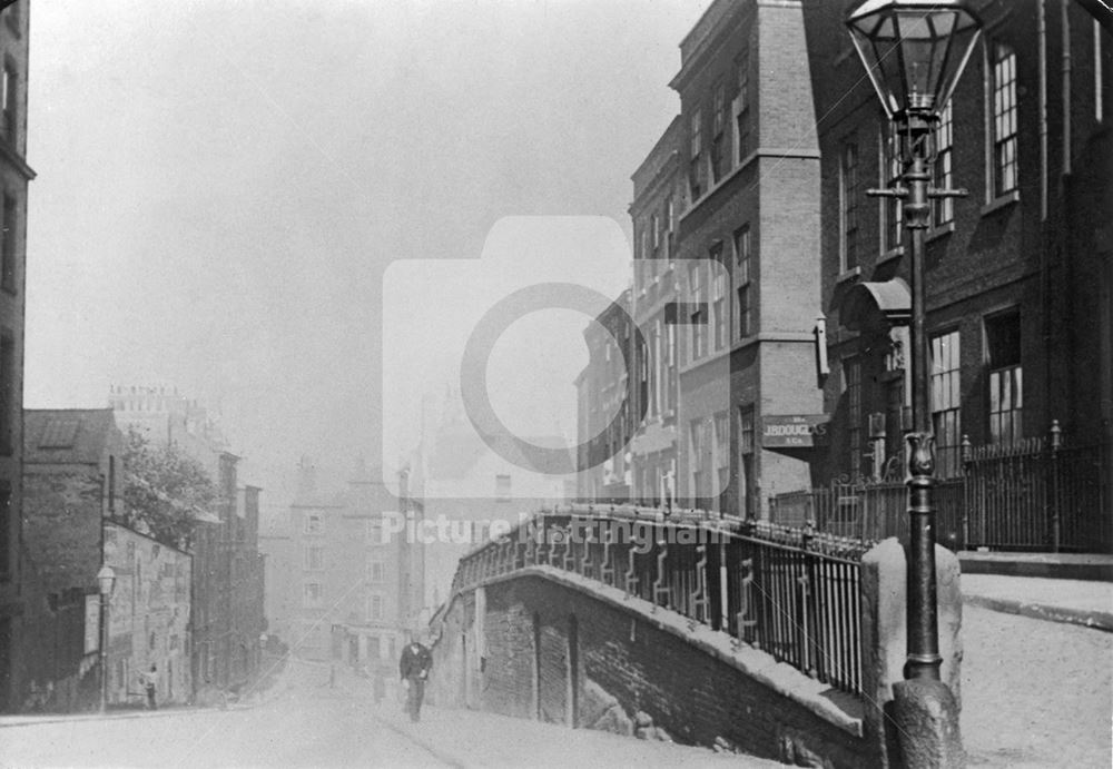 Hollow Stone, Lace Market, Nottingham, c 1890