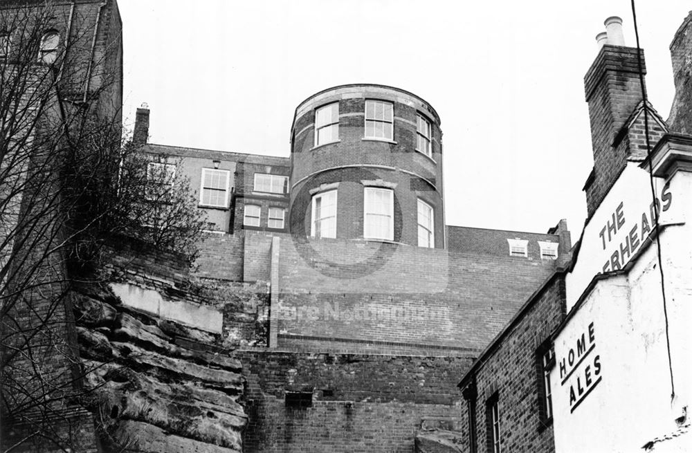 High Pavement, Lace Market, Nottingham, 1975