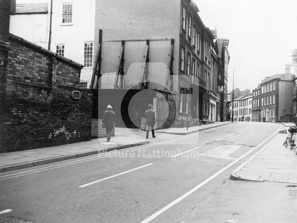 High Pavement, Lace Market, Nottingham, 1975