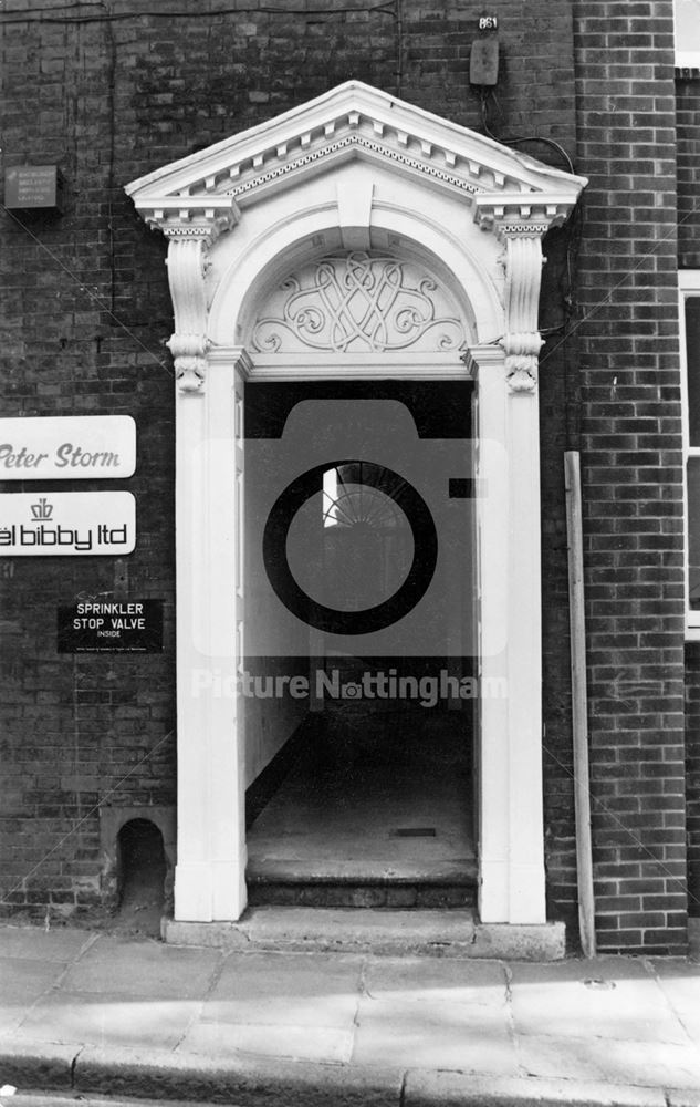 High Pavement, Lace Market, Nottingham, 1975