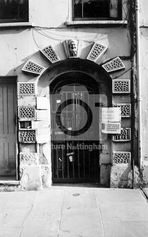 High Pavement, Lace Market, Nottingham, 1975