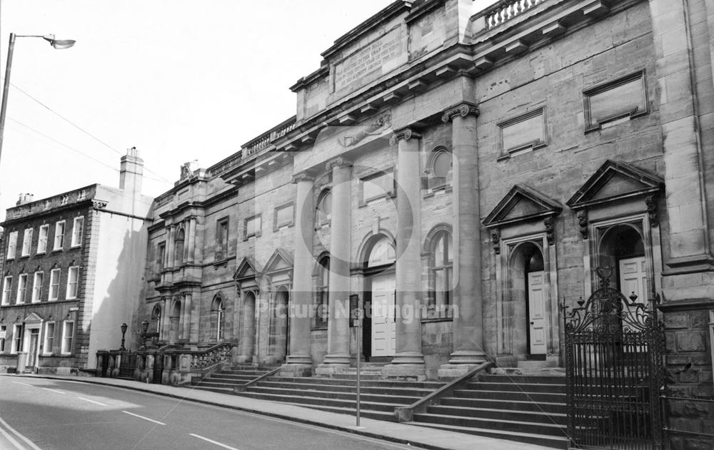 Shire Hall, High Pavement, Lace Market, Nottingham, 1975