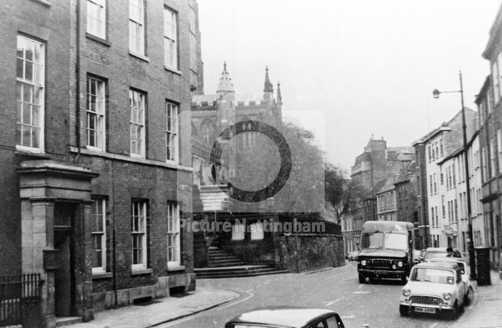 High Pavement, Lace Market, Nottingham, c 1970s