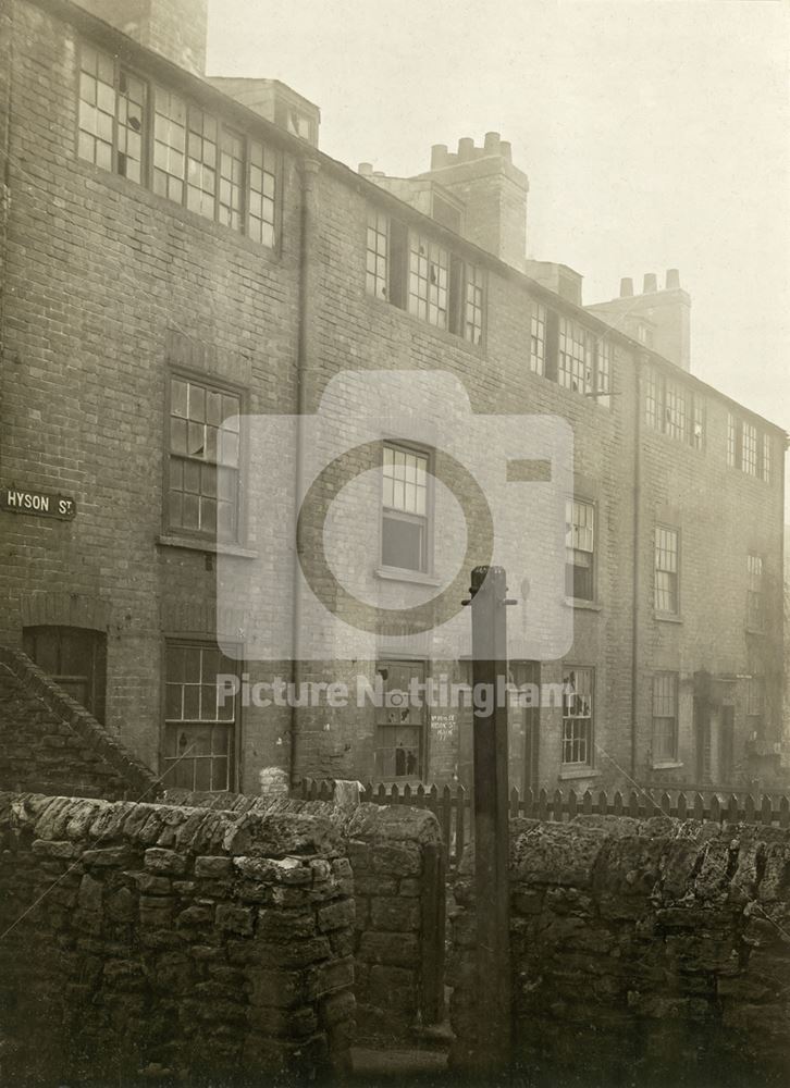 Hyson Street, Hyson Green, Nottingham, 1916