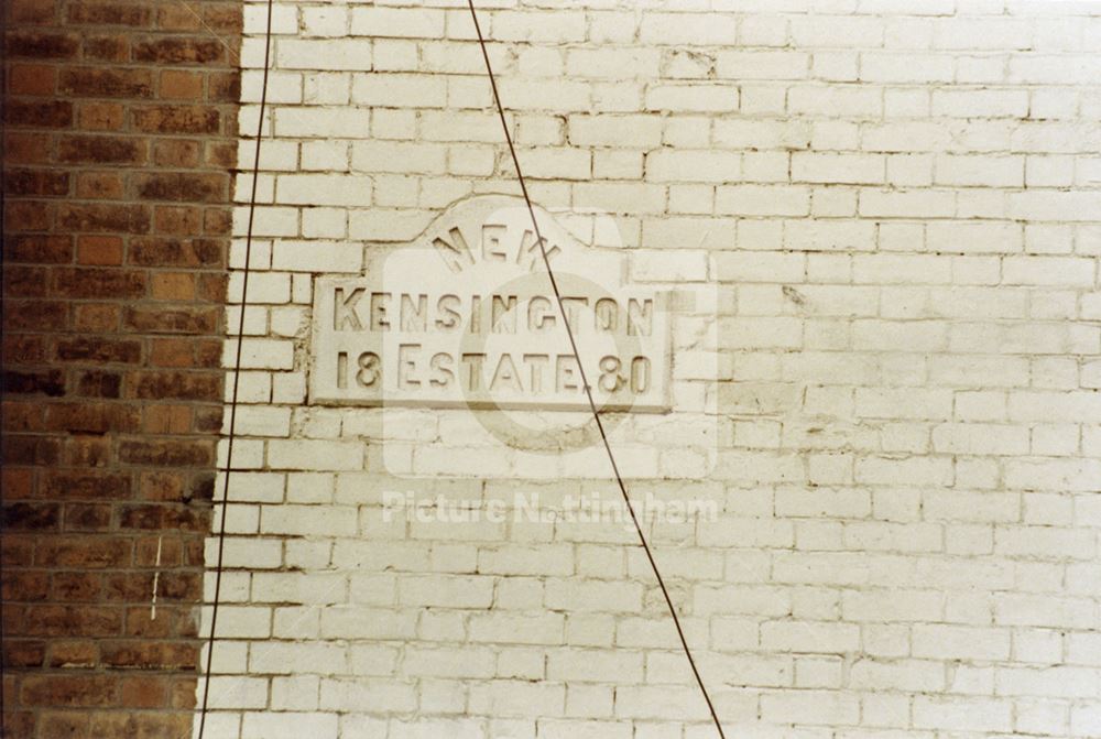 Datestone, Ilkeston Road, Radford, Nottingham, 1985