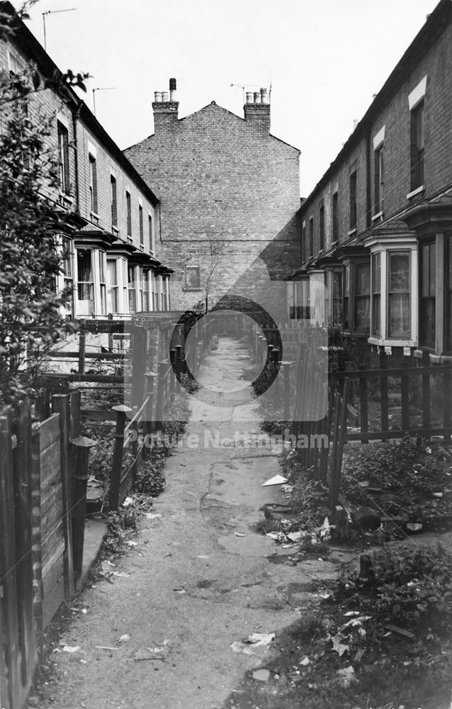 Ireton Street, Radford, Nottingham, 1975