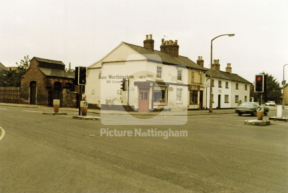 Gregory Street - Abbey Street junction, Lenton, Nottingham, 1984