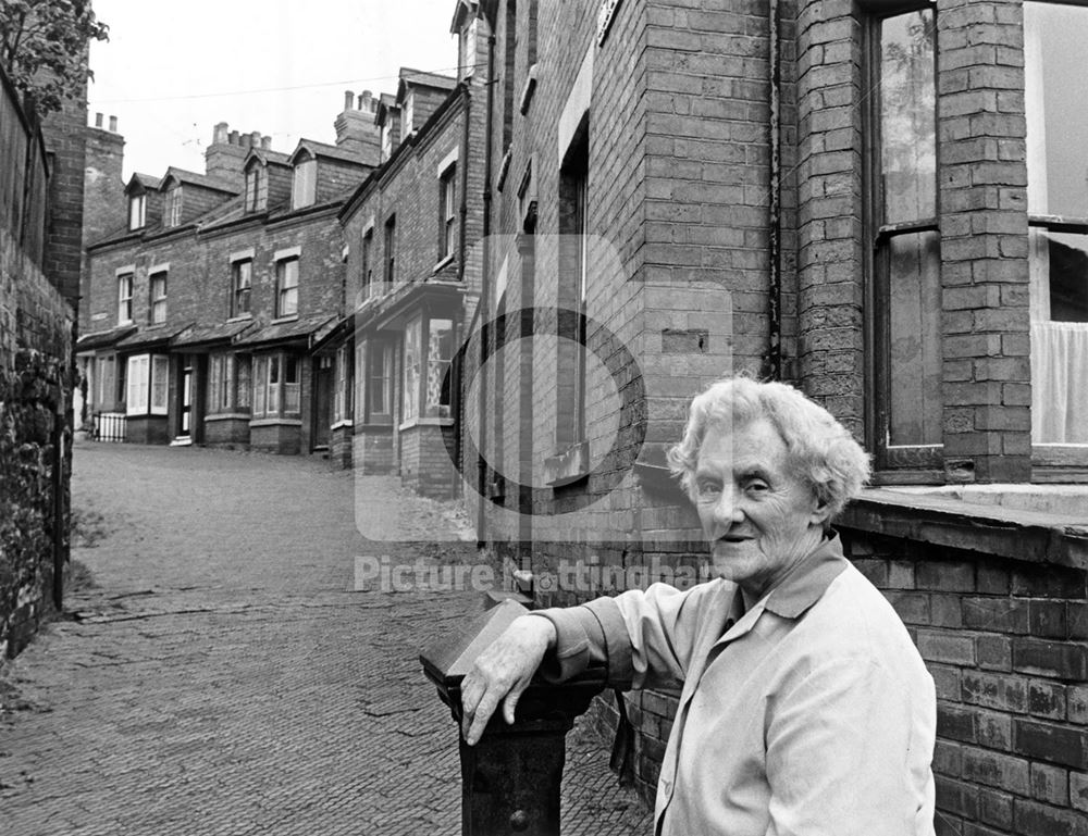 Lillie Terrace, Castle Street, Sneinton, Nottingham, 1974