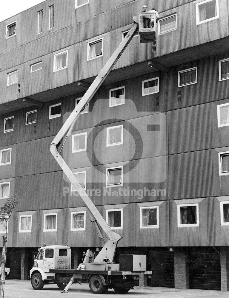 Lincoln Street, Basford, Nottingham, 1974