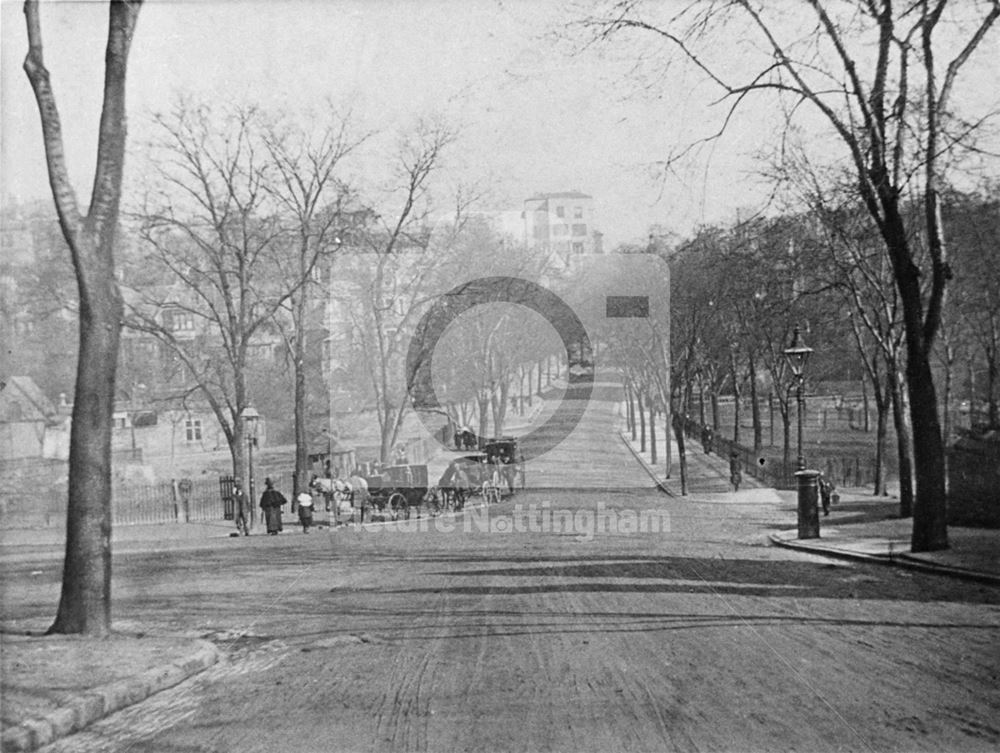 Lenton Road, The Park, Nottingham, c 1895