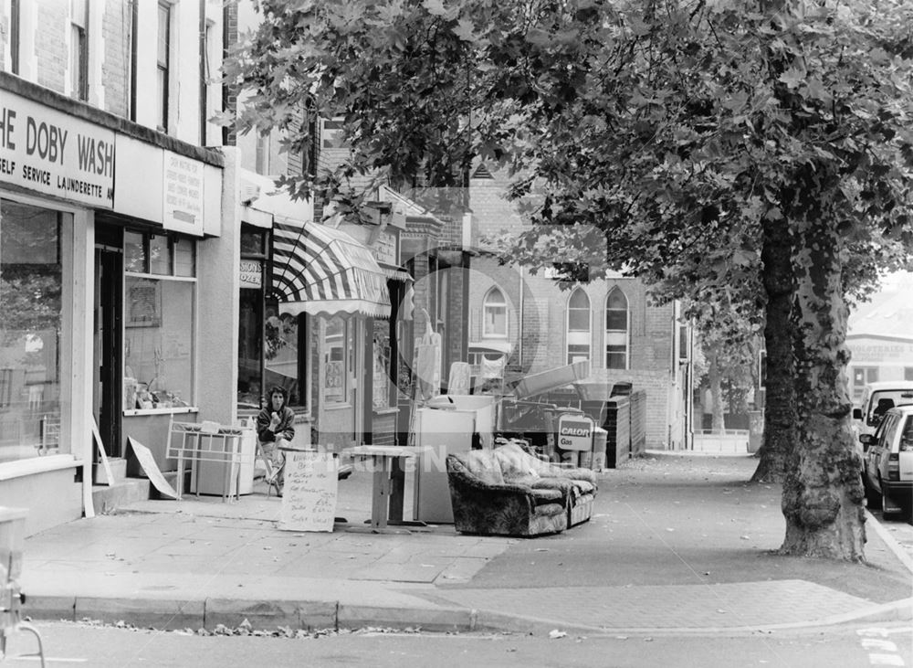 Lenton Boulevard, Lenton, Nottingham, 1989