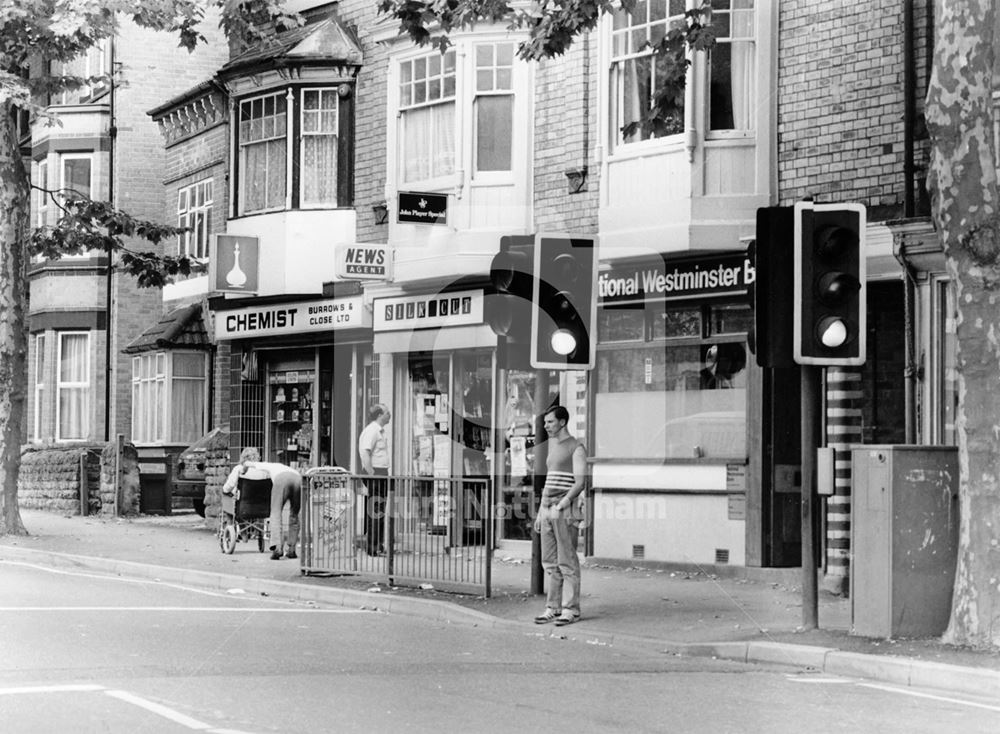 Lenton Boulevard, Lenton, Nottingham, 1989