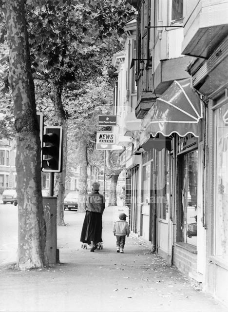 Lenton Boulevard, Lenton, Nottingham, 1989