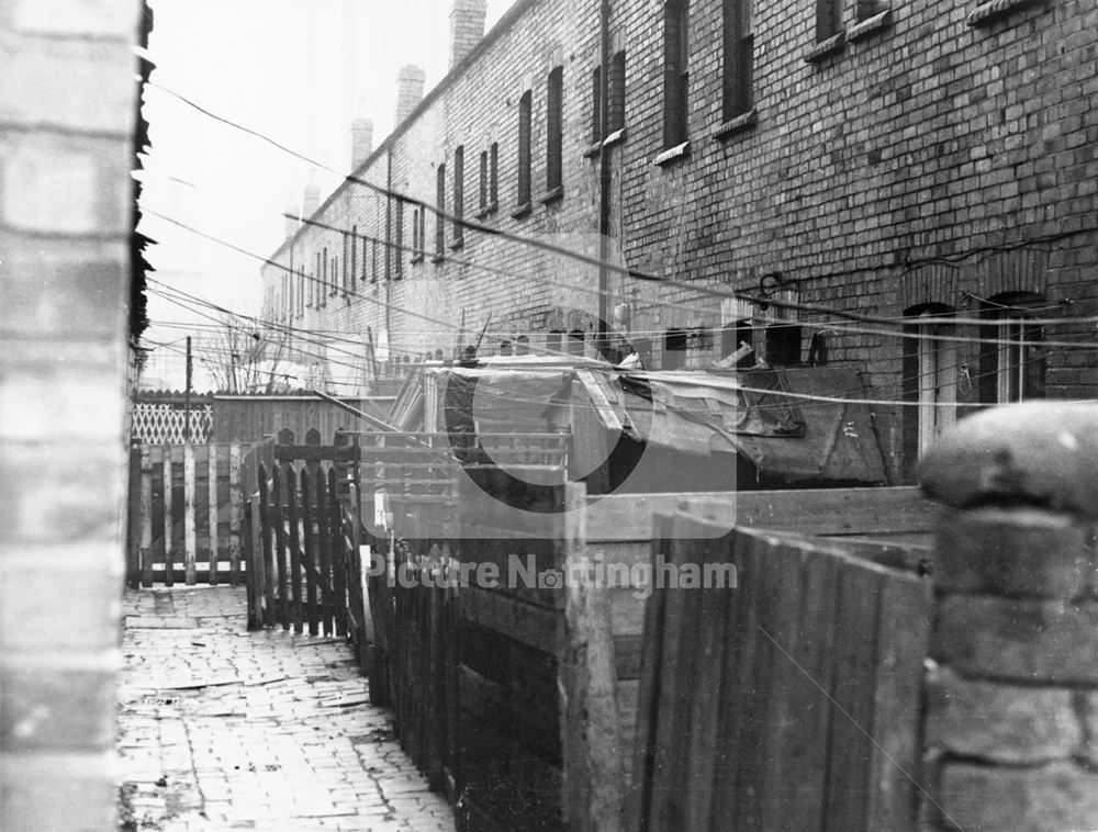 Lammas Street, Meadows, Nottingham, 1972