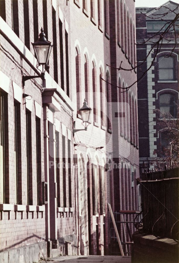 Kayes Walk, Lace Market, Nottingham, c 1980