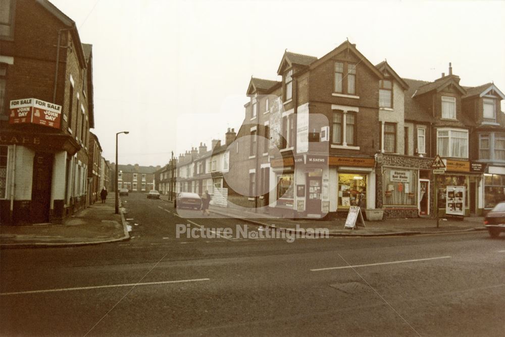 Kimberley Street, Sneinton, Nottingham, 1985