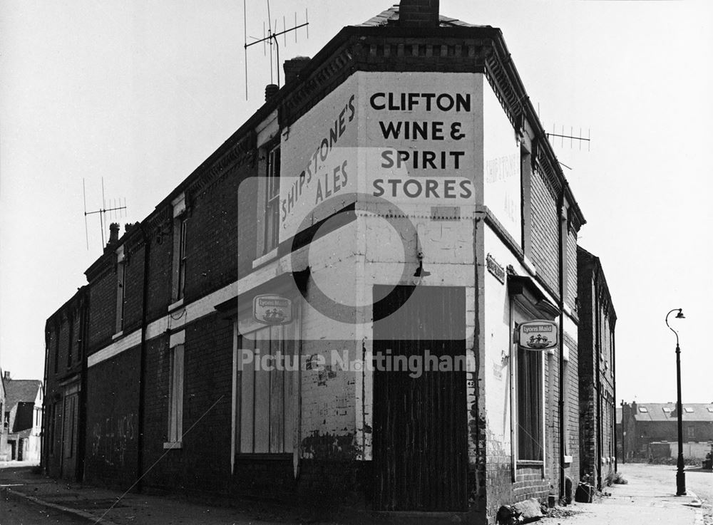 Kings Meadow Road - Essex Street, Meadows, Nottingham, 1976